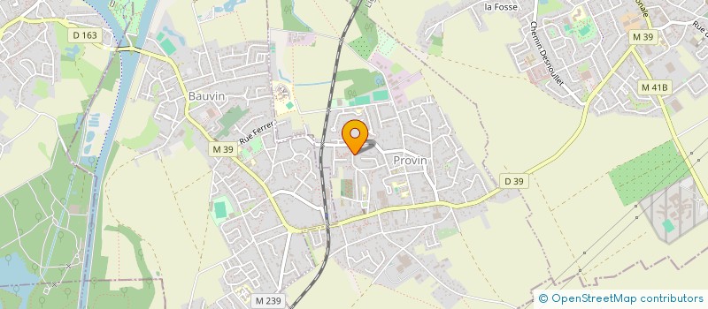 localisation de l'entreprise NATFAB  PROVIN