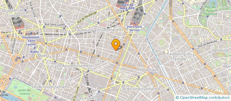 localisation de l'entreprise NATFRED à PARIS 10