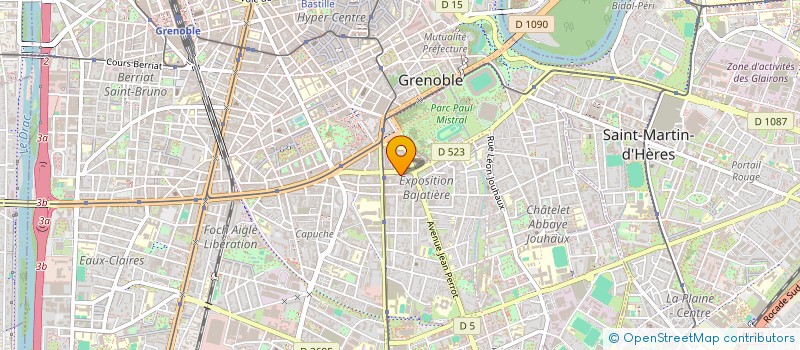 localisation de l'entreprise NATH à GRENOBLE