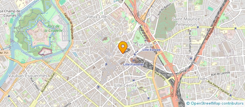 localisation de l'entreprise NATH  LILLE