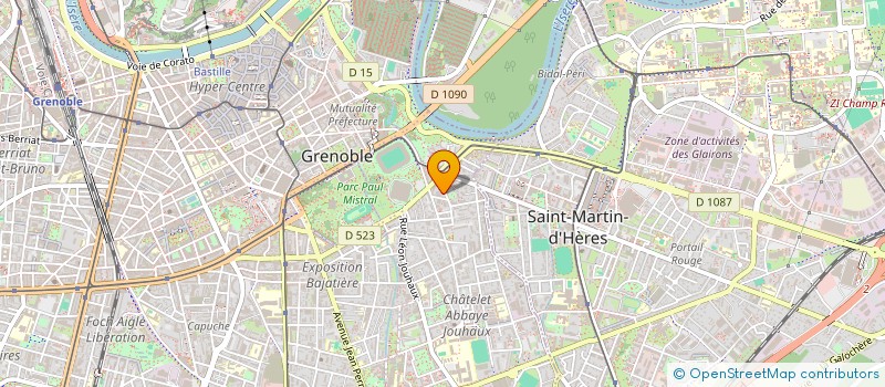 localisation de l'entreprise NATH ASSIST  GRENOBLE