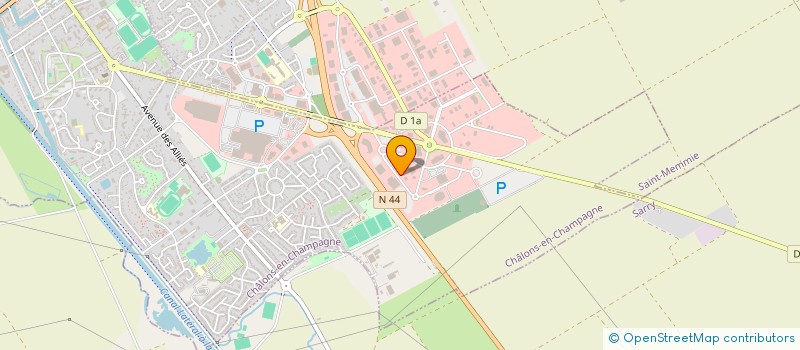 localisation de l'entreprise NATH BAR  CHALONS-EN-CHAMPAGNE