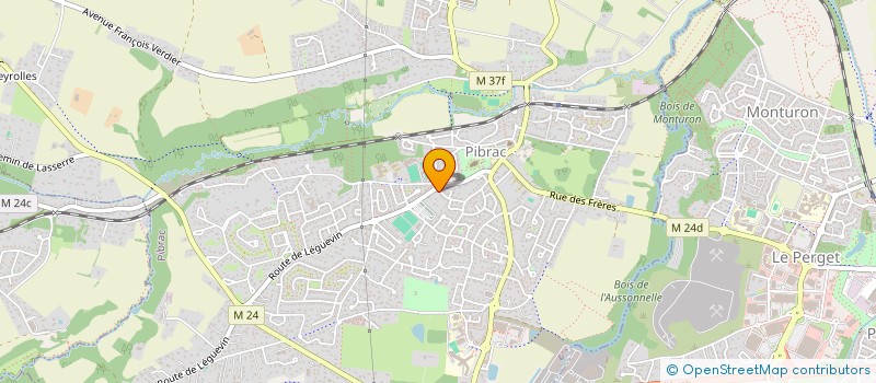 localisation de l'entreprise NATH COIFFURE  PIBRAC