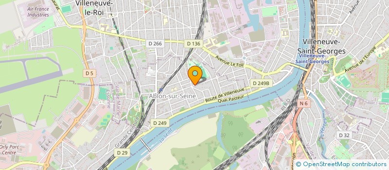 localisation de l'entreprise NATH CONCEPT  ABLON-SUR-SEINE