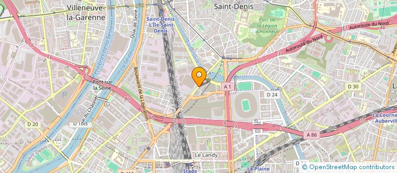 localisation de l'entreprise NATH ELEC  SAINT-DENIS
