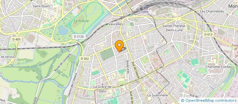 localisation de l'entreprise NATH'ELEC à CAEN
