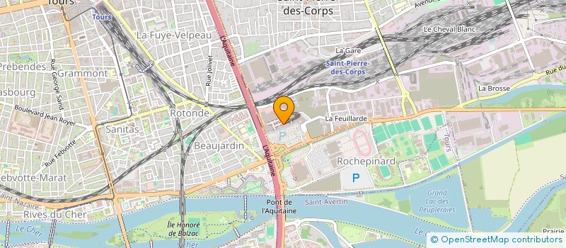 localisation de l'entreprise NATH ET CHRIS  SAINT-PIERRE-DES-CORPS