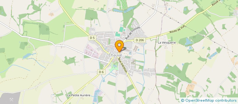 localisation de l'entreprise NATH ET RICHARD  CHAUVE