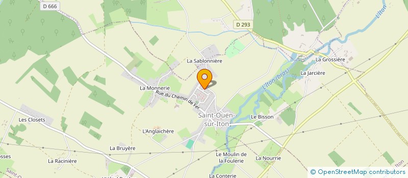 localisation de l'entreprise NATH ET TOPHE (SCI) à SAINT-OUEN-SUR-ITON