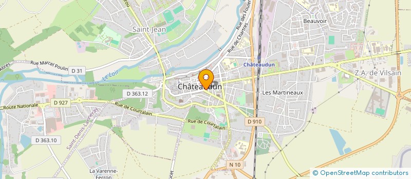localisation de l'entreprise NATH & KIKI à CHATEAUDUN