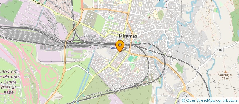 localisation de l'entreprise NATH OPTIQUE à MIRAMAS