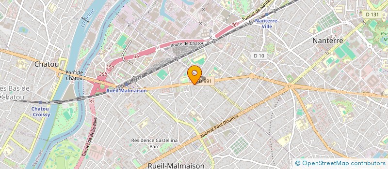 localisation de l'entreprise NATH PROD à RUEIL-MALMAISON