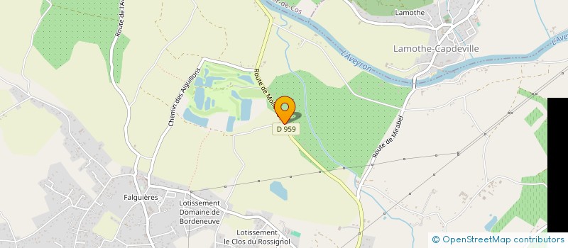 localisation de l'entreprise NATHAL  MONTAUBAN