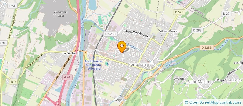 localisation de l'entreprise NATHAL  PONTCHARRA