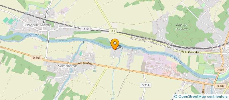 localisation de l'entreprise NATHALAIN DU FAYET  SAMMERON