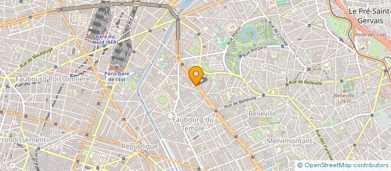 localisation de l'entreprise NATHALIE  PARIS