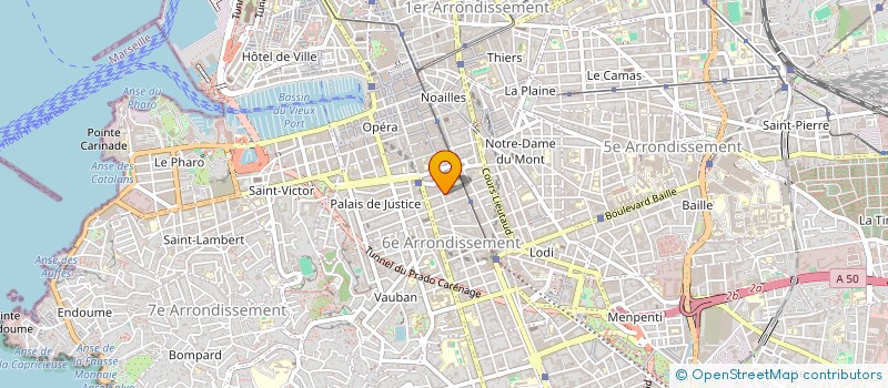 localisation de l'entreprise NATHALIE à MARSEILLE