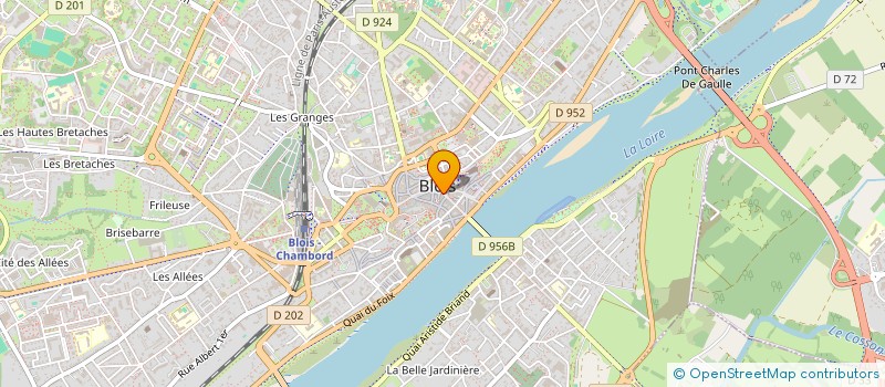 localisation de l'entreprise NATHALIE  BLOIS