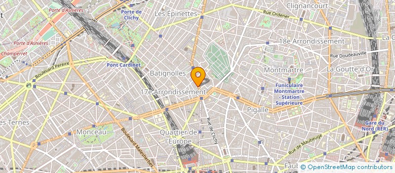 localisation de l'entreprise NATHALIE BAYLAUCQ  PARIS