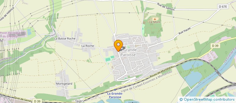 localisation de l'entreprise NATHALIE BLANCHET  AVON