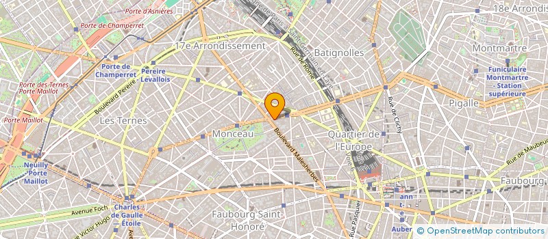 localisation de l'entreprise NATHALIE CHAPEL EURL  PARIS