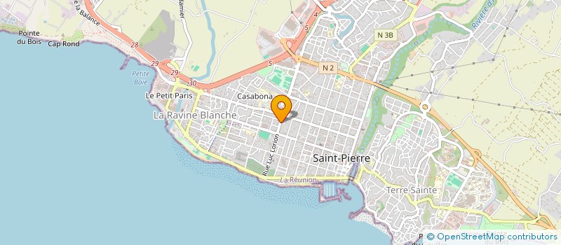 localisation de l'entreprise NATHALIE HARMONY à SAINT-PIERRE