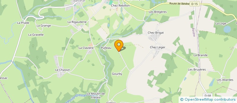 localisation de l'entreprise NATHALIE HERBAIN  BETETE