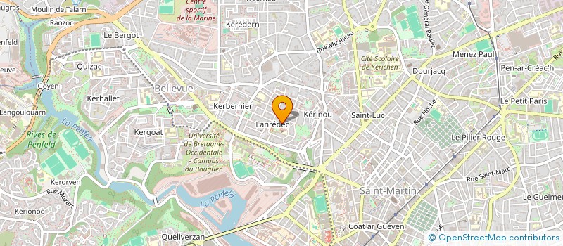 localisation de l'entreprise NATHALIE JAIN MEDITATION ET COACHING  BREST