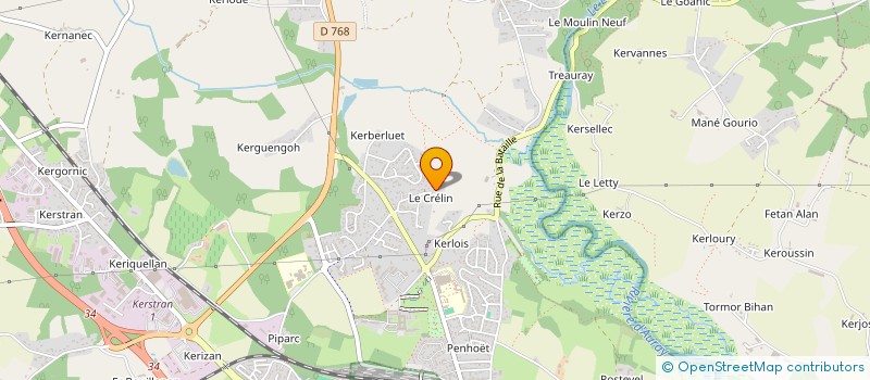 localisation de l'entreprise NATHALIE JAMET  BRECH