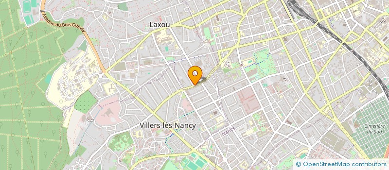 localisation de l'entreprise NATHALIE KLUGER  NATHALIE LEVY à LAXOU