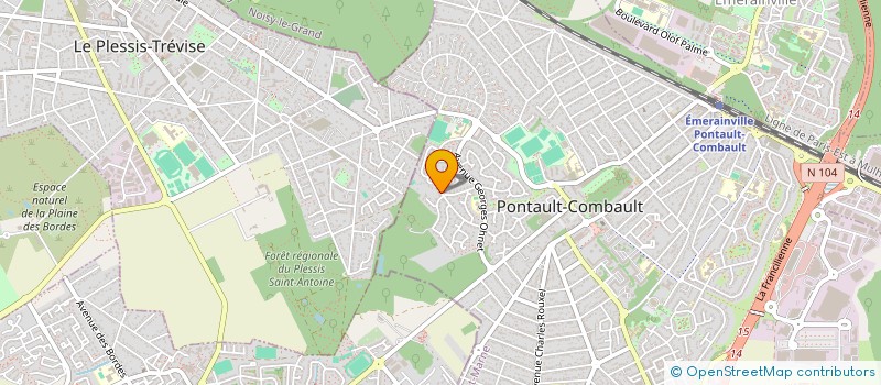 localisation de l'entreprise NATHALIE KUOCH à MERY