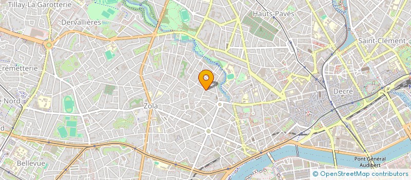 localisation de l'entreprise NATHALIE LE ROUX  NANTES