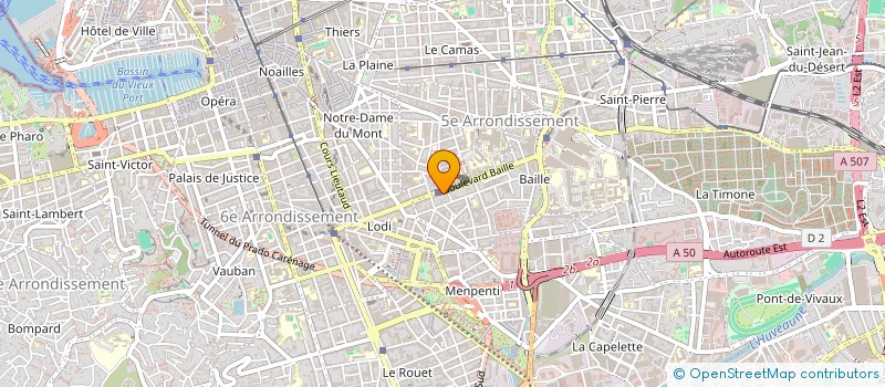 localisation de l'entreprise NATHALIE M. INSTITUT à MARSEILLE