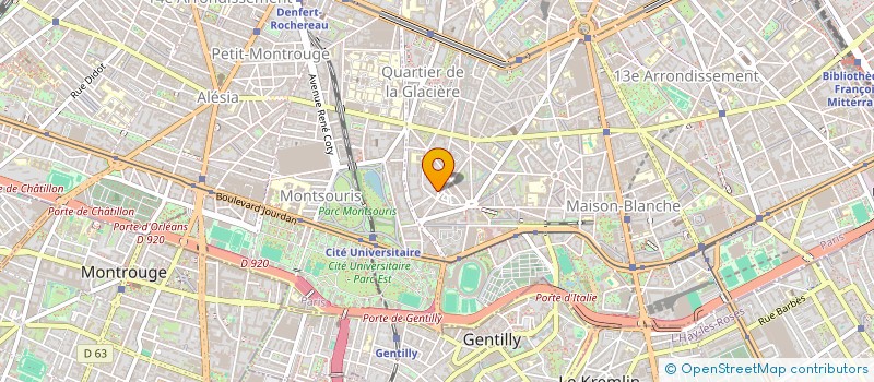 localisation de l'entreprise NATHALIE N  PARIS