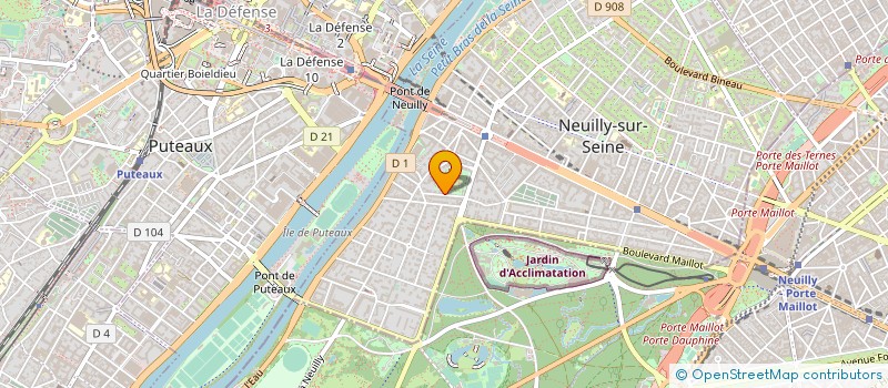 localisation de l'entreprise NATHALIE ODDO à NEUILLY-SUR-SEINE
