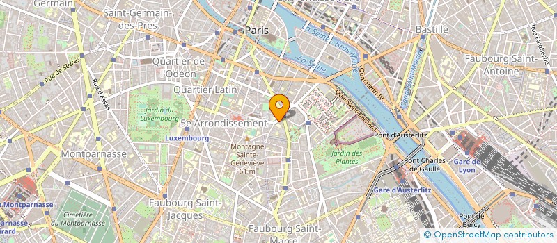 localisation de l'entreprise NATHALIE P. à PARIS