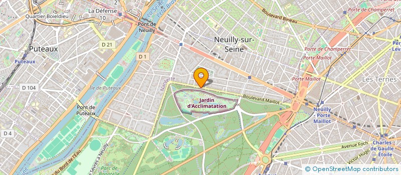 localisation de l'entreprise NATHALIE RENOUARD HOLDING à NEUILLY-SUR-SEINE