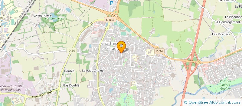 localisation de l'entreprise NATHALIE STEPHAN  BRUZ