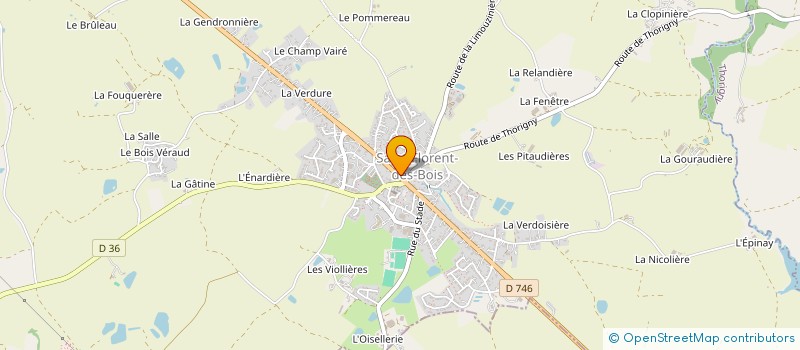 localisation de l'entreprise NATHALIE TOURNIER COIFFURE  NESMY