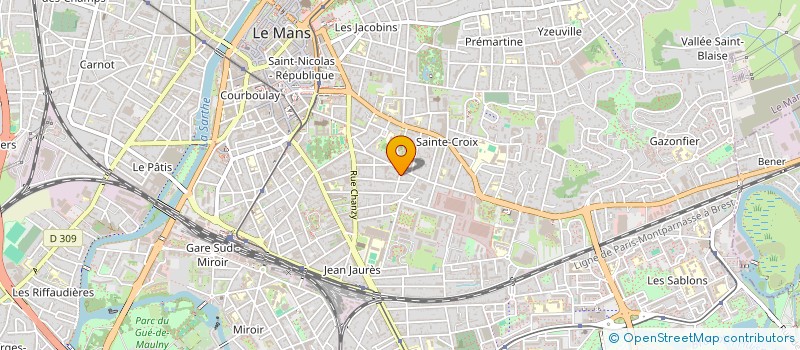 localisation de l'entreprise NATHALOLA  LE MANS