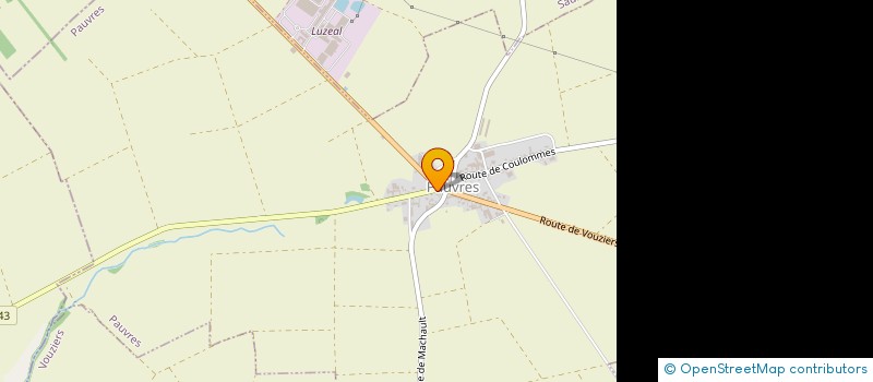 localisation de l'entreprise NATHALUC  PAUVRES