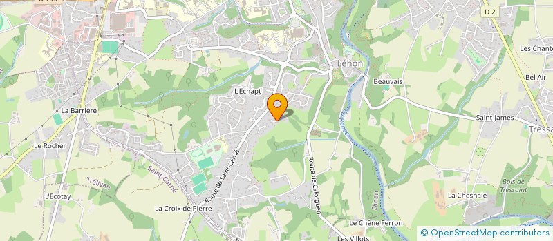 localisation de l'entreprise NATHALYS  DINAN