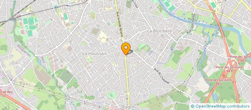 localisation de l'entreprise NATHAMBRE BIEN ETRE  BASSE-GOULAINE