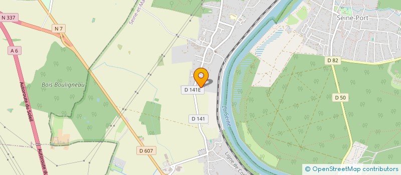 localisation de l'entreprise NATHAN  SAINT FARGEAU PONTHIERRY