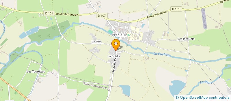 localisation de l'entreprise NATHAN BERGER RACING  PRECIEUX