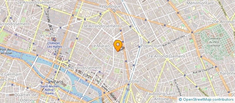 localisation de l'entreprise NATHAN FREDERIC  PARIS