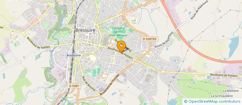 localisation de l'entreprise NATHANAEL  BRESSUIRE