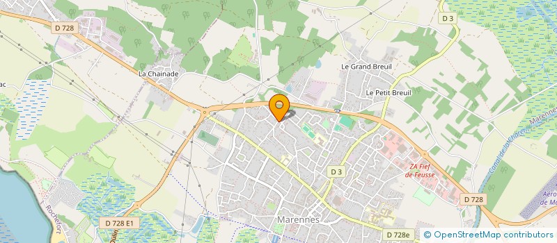 localisation de l'entreprise NATHANNE  MARENNES-HIERS-BROUAGE