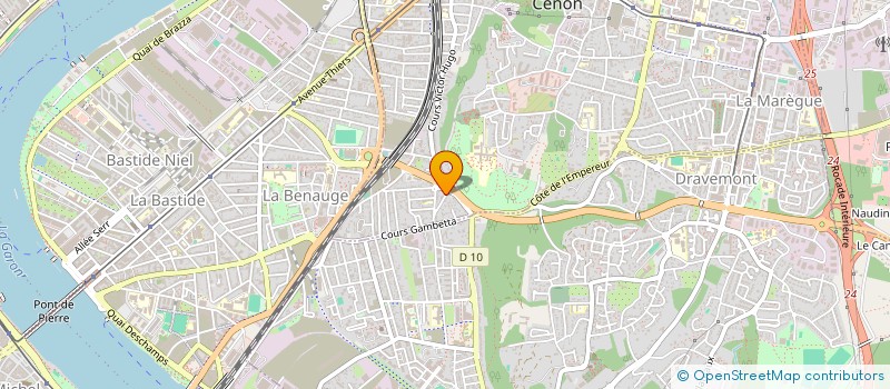 localisation de l'entreprise NATHAOHUY  CENON