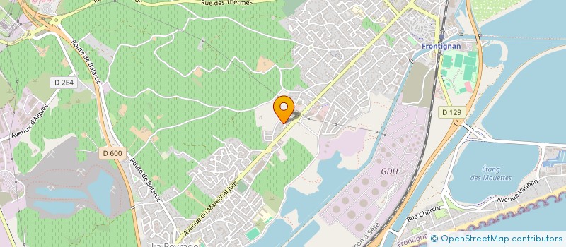localisation de l'entreprise NATHCARL à FRONTIGNAN